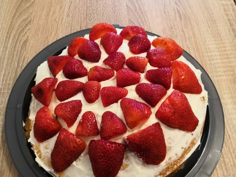 Cliquez pour zoomer ! Shortcake aux fraises Thermomix par bgdu39