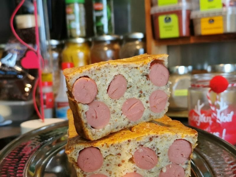 Cliquez pour zoomer ! Cake hot-dog Thermomix par lolaxel42