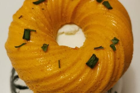 Cliquez pour zoomer ! Dômes à la mousse de poivrons et chèvre frais Thermomix par lolaxel42