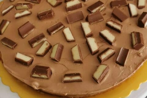 Cliquez pour zoomer ! Layer cake Kinder Bueno Thermomix par lolaxel42
