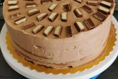 Cliquez pour zoomer ! Layer cake Kinder Bueno Thermomix par lolaxel42