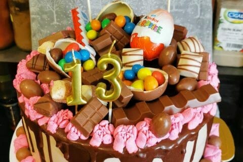 Cliquez pour zoomer ! Layer cake Kinder Bueno Thermomix par lolaxel42