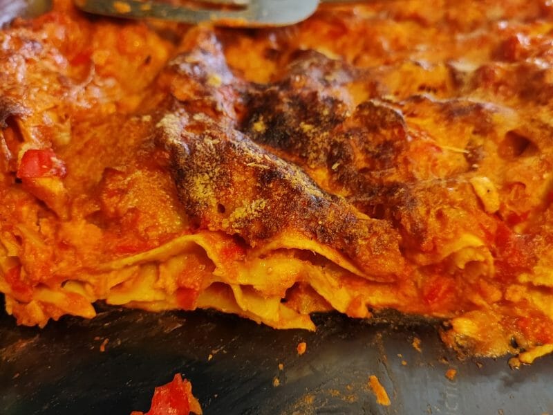 Cliquez pour zoomer ! Lasagnes au poulet et poivrons Thermomix par lolaxel42