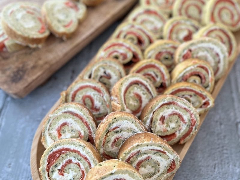 Cliquez pour zoomer ! Roulé aux courgettes et au saumon fumé Thermomix par Sara bontemps