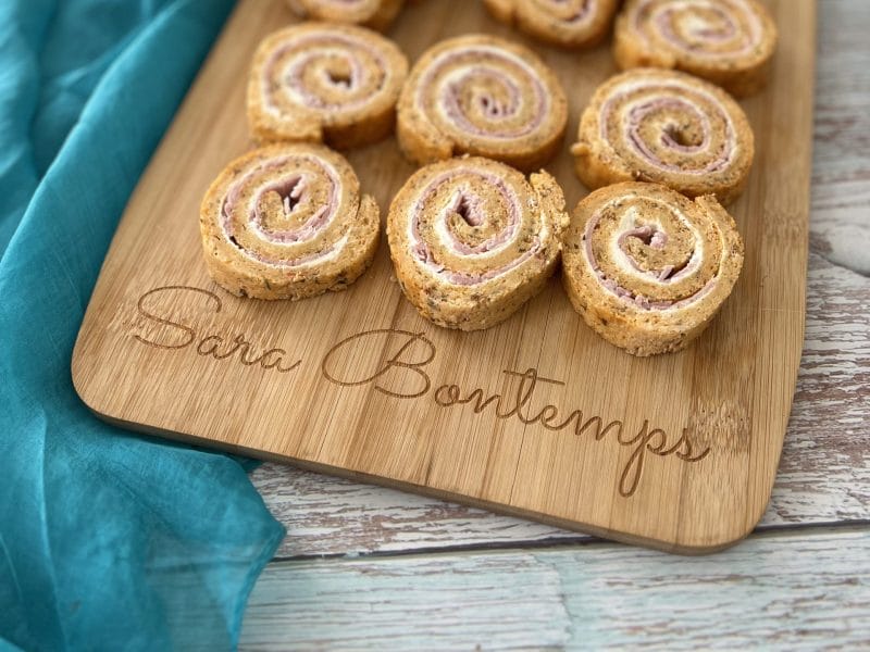 Cliquez pour zoomer ! Roulé à la tomate, saumon et fromage Thermomix par Sara bontemps
