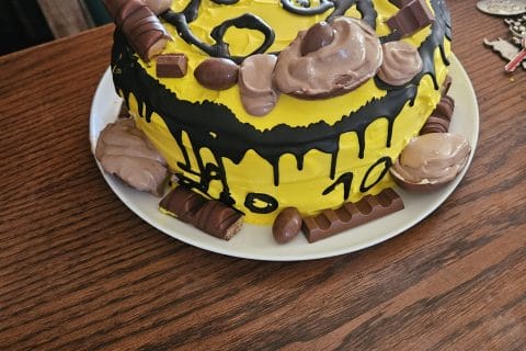 Cliquez pour zoomer ! Layer cake Kinder Bueno Thermomix par flo08150