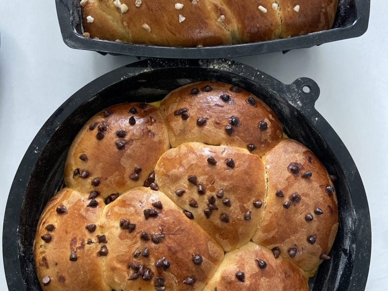 Cliquez pour zoomer ! Brioche tressée à la mie filante Thermomix par math0wlde