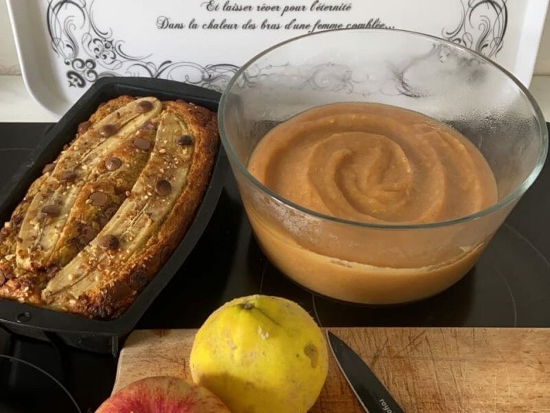 Cliquez pour zoomer ! Compote coings et pommes Thermomix par math0wlde