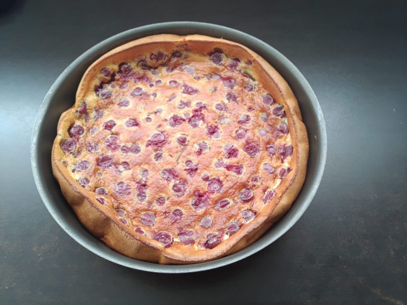 Cliquez pour zoomer ! Clafoutis aux cerises Thermomix par Thermopat77