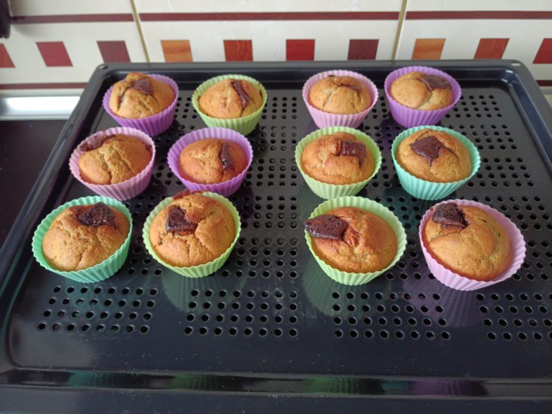 Cliquez pour zoomer ! Muffins à la banane Thermomix par Thermopat77