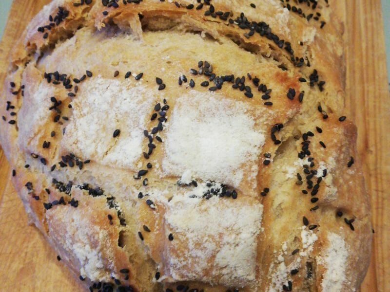 Cliquez pour zoomer ! Pain Cocotte Thermomix par verobr