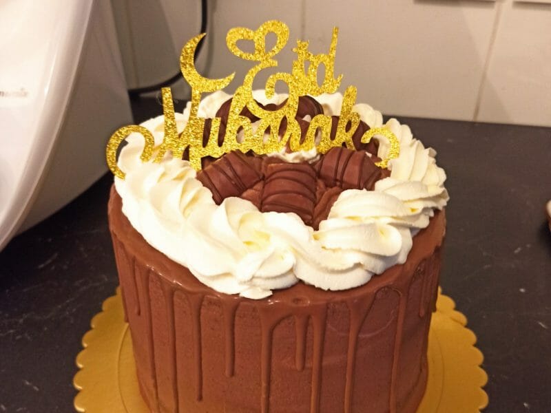 Cliquez pour zoomer ! Layer cake Kinder Bueno Thermomix par zinamix95