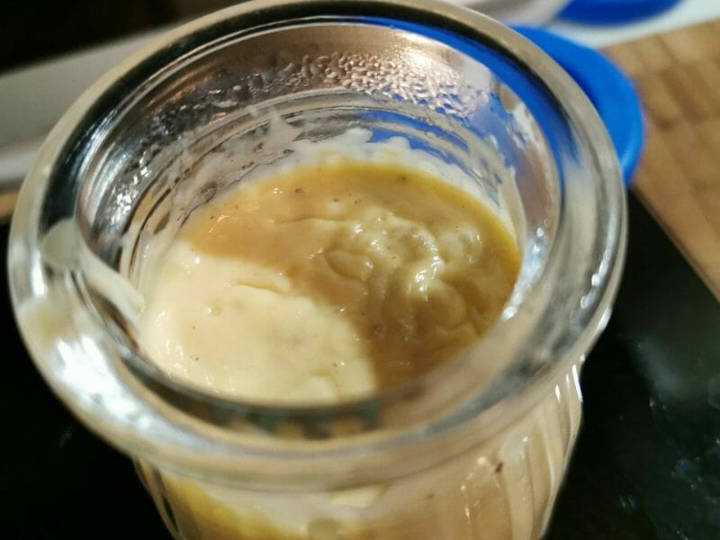 Cliquez pour zoomer ! Crème façon Mont Blanc Praliné Thermomix par ambredom