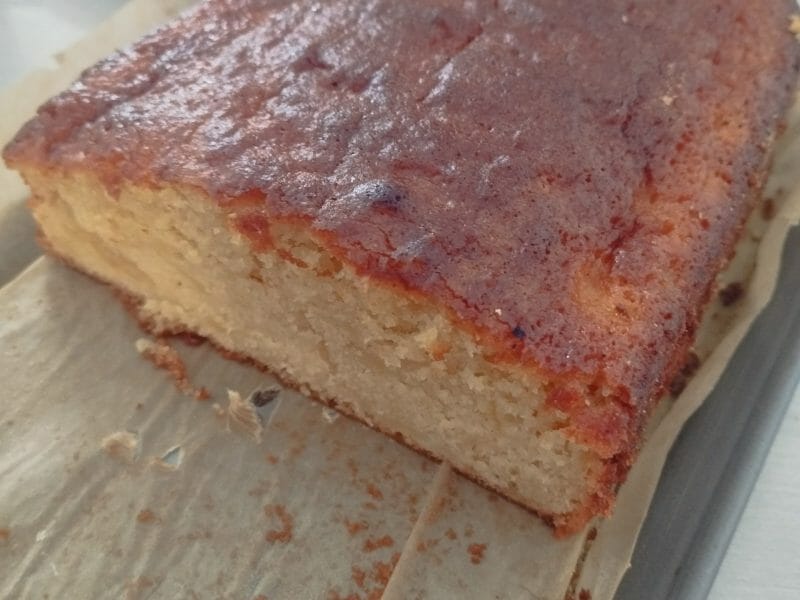 Cliquez pour zoomer ! Cake pommes yaourt Thermomix par jucamilleromane