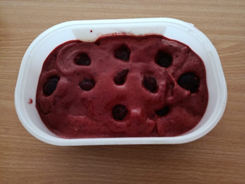 Cliquez pour zoomer ! Sorbet aux cerises Thermomix par jucamilleromane