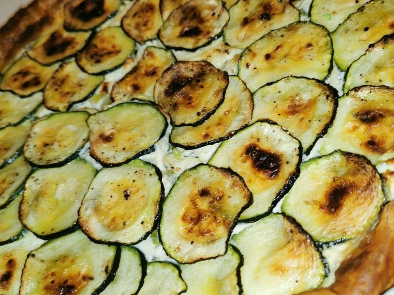 Cliquez pour zoomer ! Tarte courgettes et ricotta Thermomix par chloe_369
