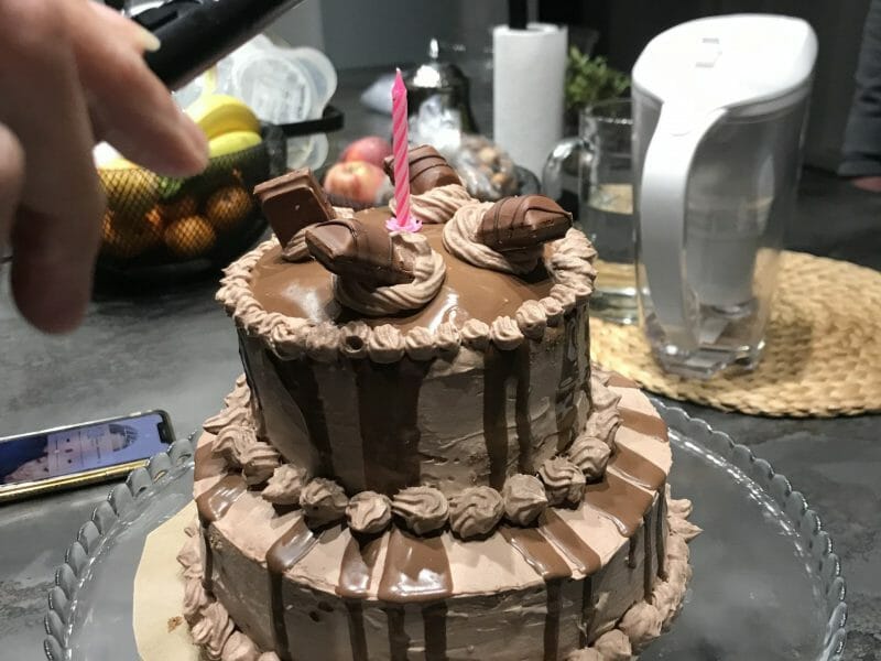 Cliquez pour zoomer ! Layer cake Kinder Bueno Thermomix par yasmina_45