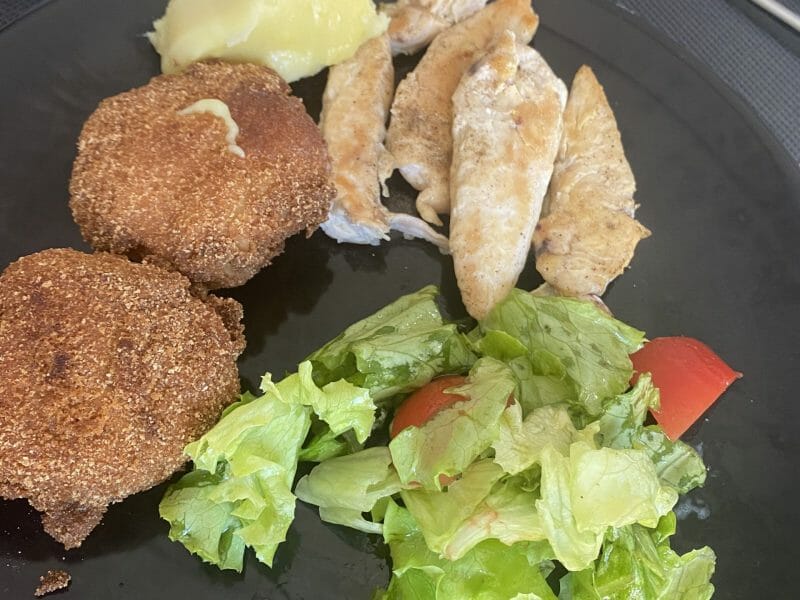 Cliquez pour zoomer ! Croquettes de pommes de terre à la mozzarella Thermomix par yasmina_45