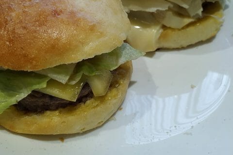 Cliquez pour zoomer ! Pains hamburger au Thermomix