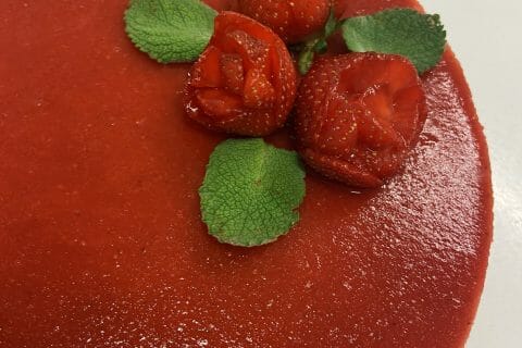 Cliquez pour zoomer ! Bavarois aux fraises Thermomix par solene_a
