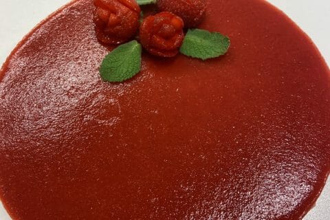 Cliquez pour zoomer ! Bavarois aux fraises Thermomix par solene_a