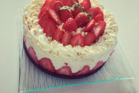 Cliquez pour zoomer ! Fraisier Thermomix par Fida