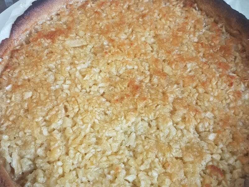 Cliquez pour zoomer ! Tarte pommes râpées citron Thermomix par sandrine_2303