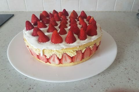 Cliquez pour zoomer ! Fraisier Thermomix par sandrine_2303