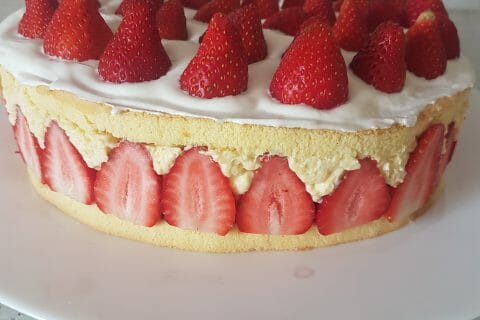 Cliquez pour zoomer ! Fraisier Thermomix par sandrine_2303