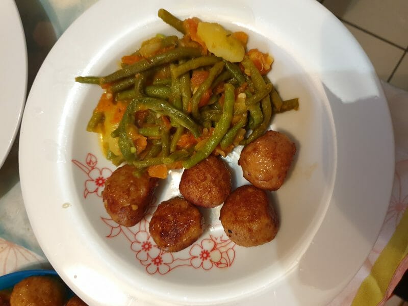 Cliquez pour zoomer ! Haricots verts à l’italienne Thermomix par Vynie91