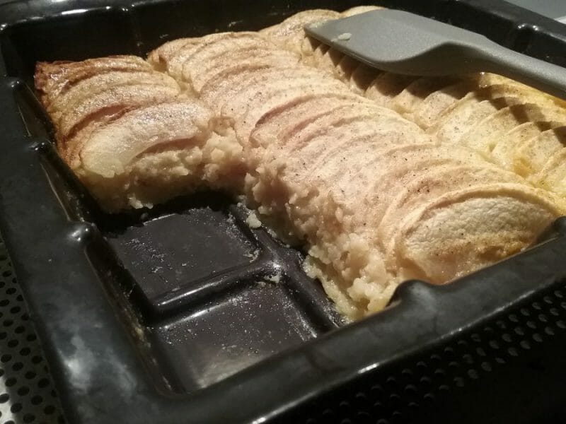 Cliquez pour zoomer ! Tarte aux pommes sans pâte Thermomix par Marlene33