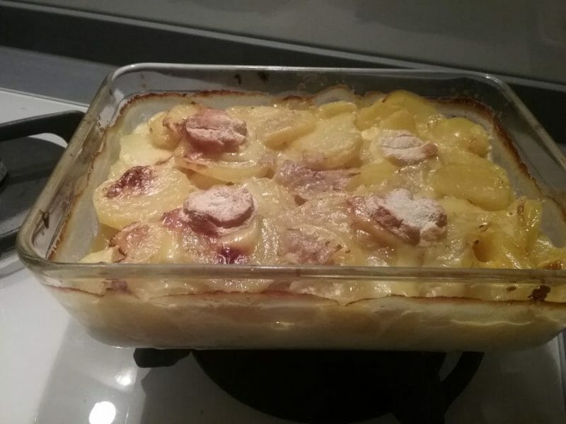 Cliquez pour zoomer ! Gratin de pommes de terre à la normande Thermomix par Marlene33