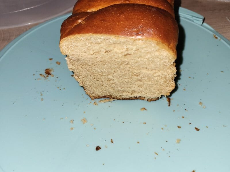 Cliquez pour zoomer ! Brioche sans beurre, sans oeufs Thermomix par Lync