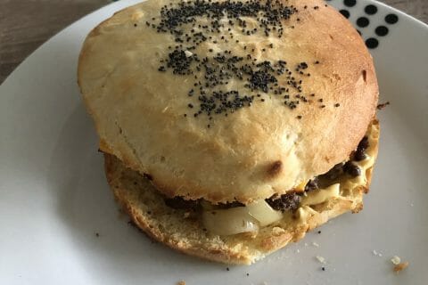 Cliquez pour zoomer ! Pains hamburger au Thermomix