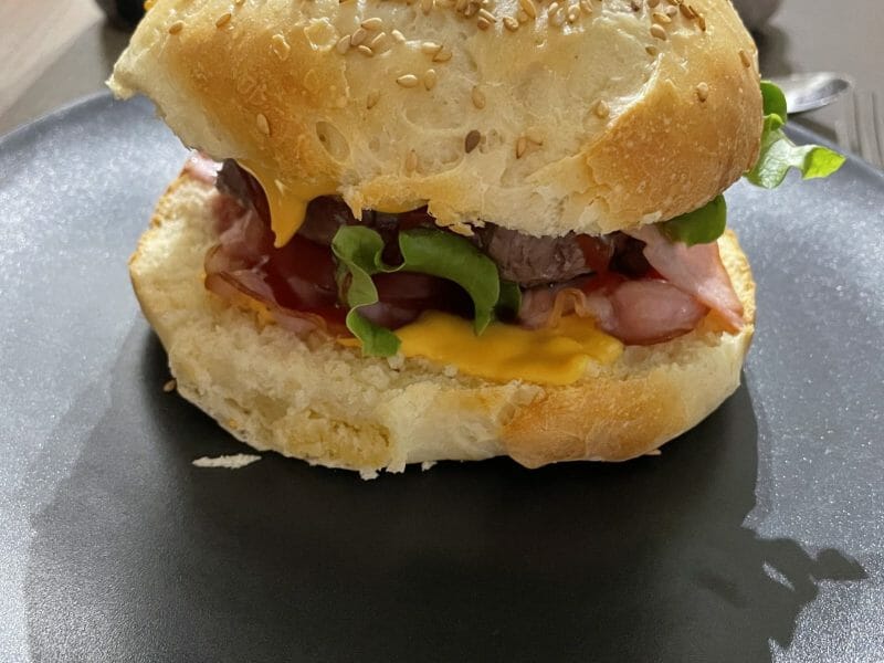 Cliquez pour zoomer ! Pains hamburger Thermomix par bilouchris