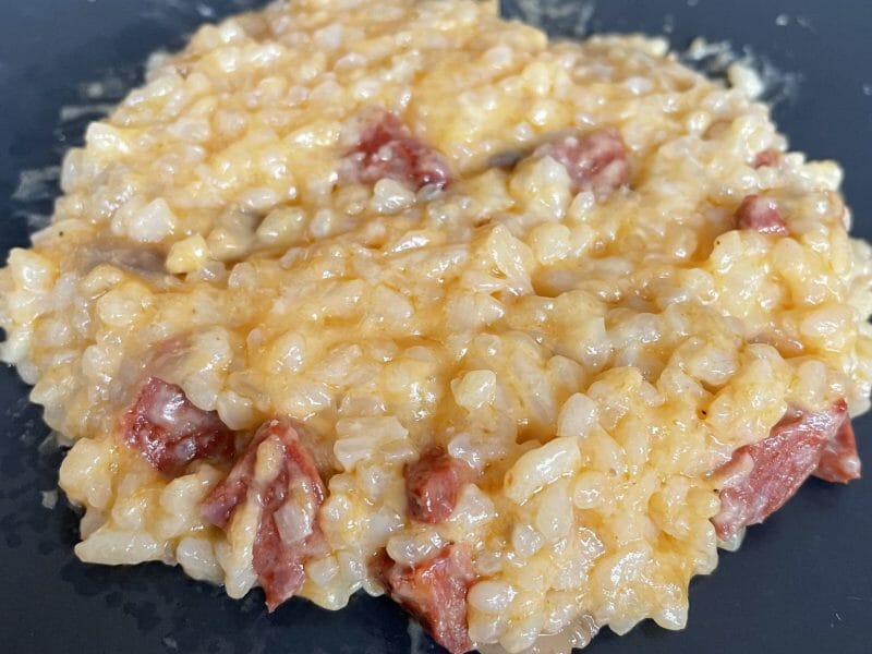 Cliquez pour zoomer ! Risotto au chorizo Thermomix par bilouchris