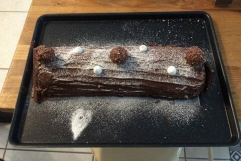 Cliquez pour zoomer ! Bûche Ferrero Rocher Thermomix par laratoule