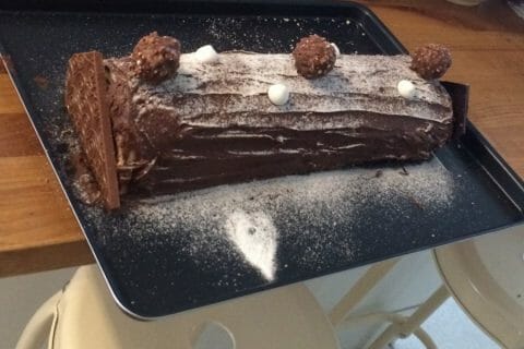 Cliquez pour zoomer ! Bûche Ferrero Rocher Thermomix par laratoule