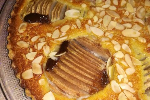 Cliquez pour zoomer ! Tarte poires et chocolat Thermomix par Ldiya95300