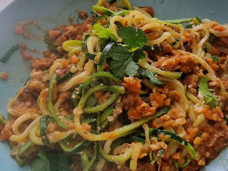 Cliquez pour zoomer ! Bolognaise végétarienne aux lentilles Thermomix par dora_3