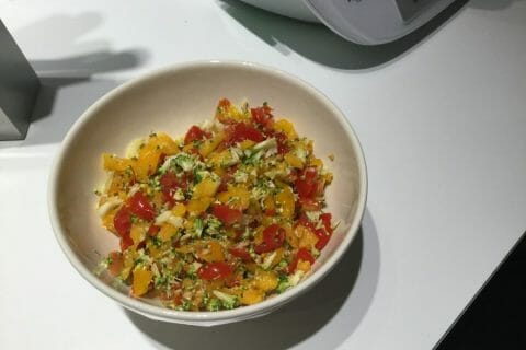 Cliquez pour zoomer ! Tarte courgette, jambon & chèvre Thermomix par domi29