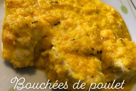 Cliquez pour zoomer ! Bouchées de poulet aux carottes Thermomix par Tiboutch