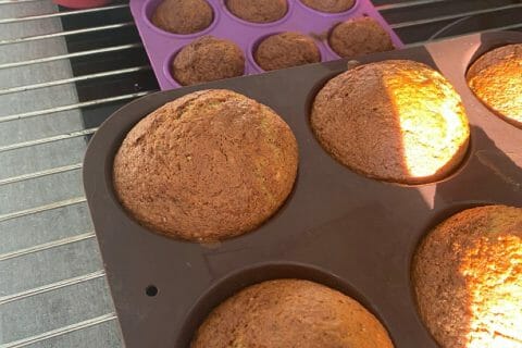 Cliquez pour zoomer ! Muffins à la banane Thermomix par Tiboutch