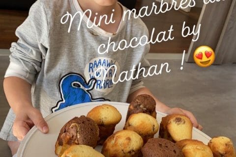 Cliquez pour zoomer ! Marbré au chocolat Thermomix par Tiboutch
