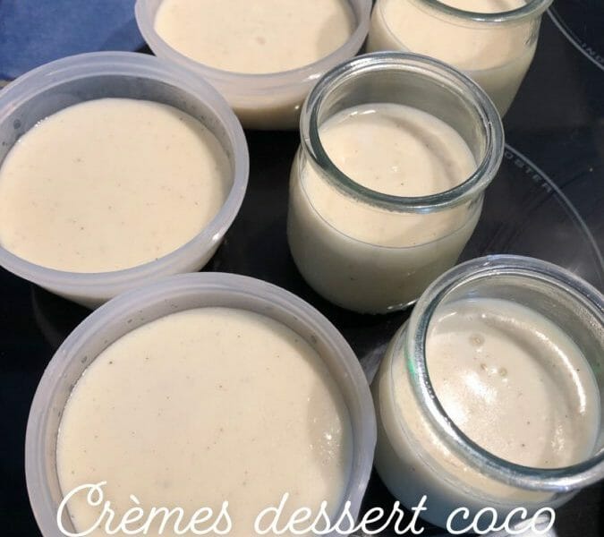 Cliquez pour zoomer ! Crème dessert à la noix de coco Thermomix par Tiboutch