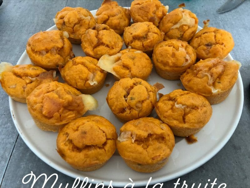 Cliquez pour zoomer ! Muffins à la truite fumée Thermomix par Tiboutch