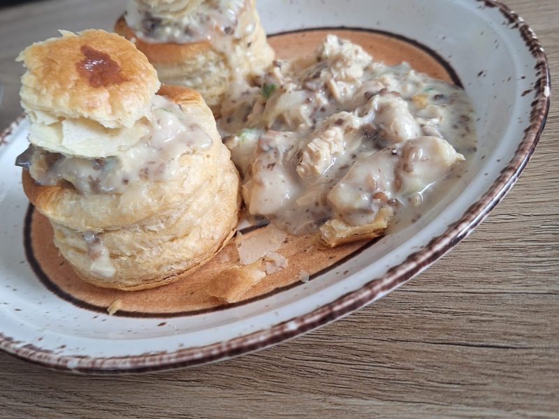 Cliquez pour zoomer ! Vols au vent dinde et champignons Thermomix par reyes64