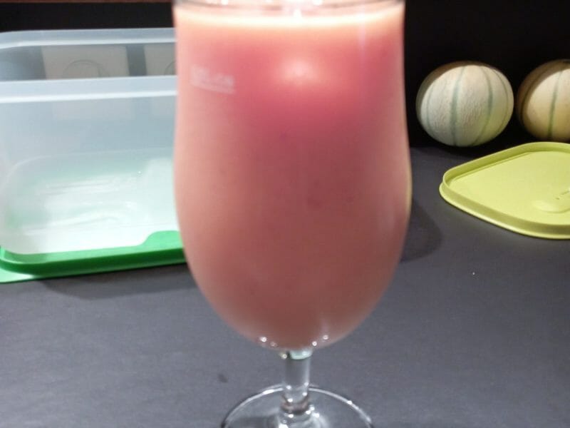 Cliquez pour zoomer ! Smoothie pastèque et fruits du soleil Thermomix par reyes64