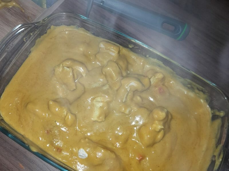 Cliquez pour zoomer ! Poulet coco aux 3 épices Thermomix par marina_223