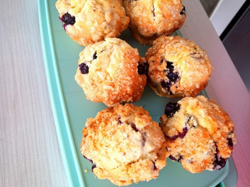 Cliquez pour zoomer ! Muffins aux myrtilles Thermomix par nikita_7